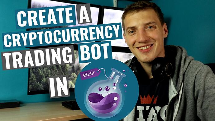 Create a cryptocurrency trading bot in Elixir